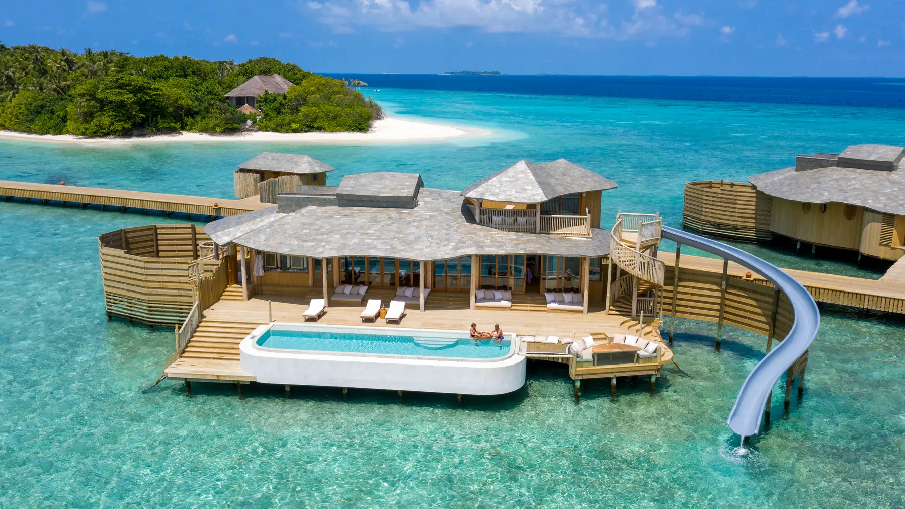 Hotelpool-Soneva-Malediven
