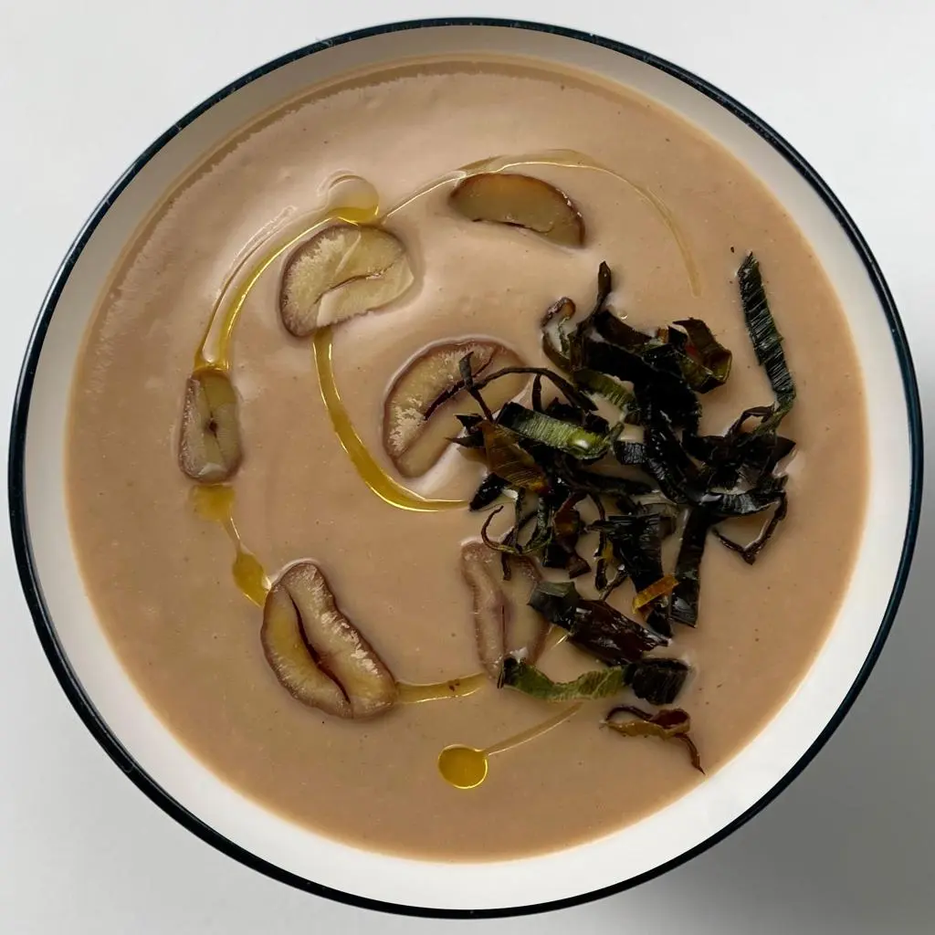 Gesund & schnell: Vegane Maronensuppe