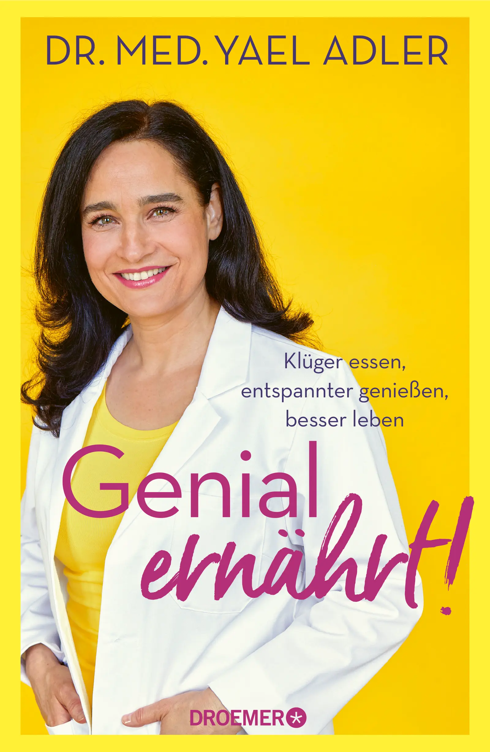 Buchcover Genial Ernährt Dr. Yael Adler